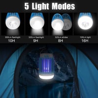 AICase 10W LED napelemes szúnyogirtó UV fénnyel vízálló IP67 5