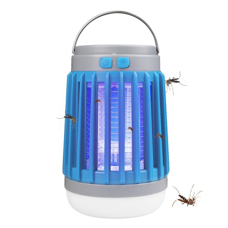 Solárna lampa proti komárom AICase s UV svetlom, vodotesná IP67