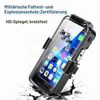Vodotesné puzdro na telefón AICase pre iPhone 13/12/11/XR/X/8/7 – do hĺbky 30 m, na potápanie, šnorchlovanie, surfovanie a plávanie 9
