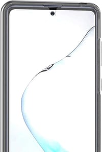 AICEK 360°-os átlátszó szilikon tok Samsung Galaxy Note10 Lite / A81 / M60s készülékhez 8