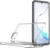 AICEK 360°-os átlátszó szilikon tok Samsung Galaxy Note10 Lite / A81 / M60s készülékhez 2