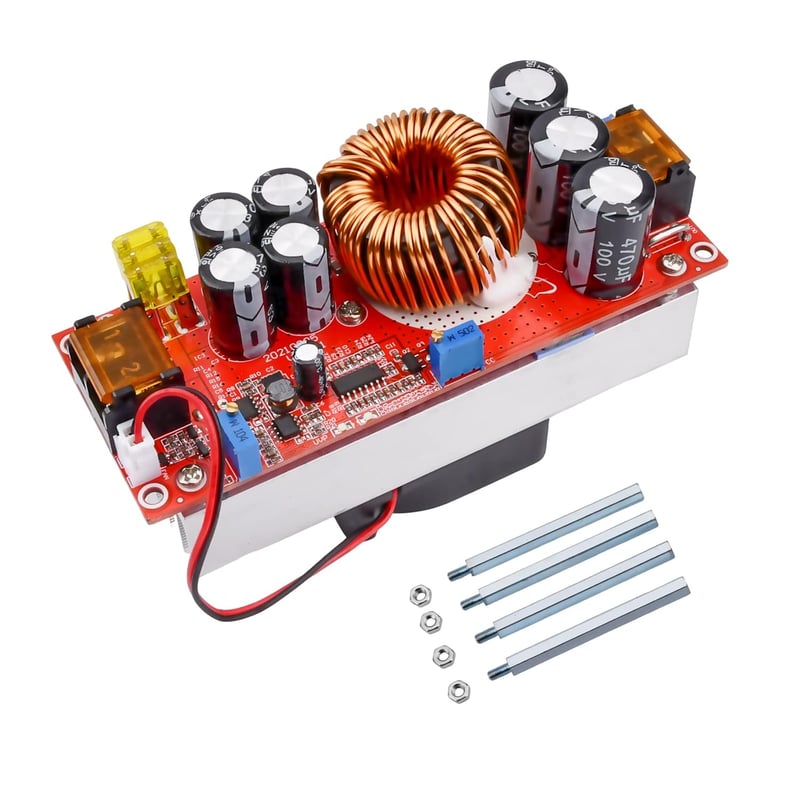Aideepen 1800W 40A DC-DC Feszültségnövelő Konverter - 12-60V-ról 12-90V-ra, Állandó Teljesítményű Tápmodul Elektronikai Projektekhez