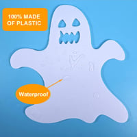 AIEX 6 darabos Halloween kerti dekoráció kültéri tábla szett 3