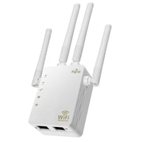 Aigital AC1200 WiFi pojačivač signala, Dual Band 2.4GHz i 5GHz - 200m² pokrivenosti, 4x3dBi antena, WPS, Ethernet LAN, 45+ uređaja 1