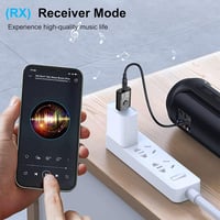 Aigolink Bluetooth adapter TV-hez, 2 az 1-ben adó-vevő, 3.5mm jack, autóhoz 5