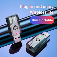 Aigolink Bluetooth adapter TV-hez, 2 az 1-ben adó-vevő, 3.5mm jack, autóhoz 7
