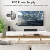 Aigolink Bluetooth adapter TV-hez, 2 az 1-ben adó-vevő, 3.5mm jack, autóhoz 9
