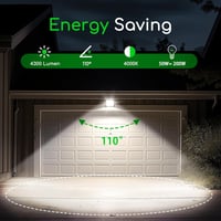 Aigostar 50W LED Kültéri Reflektor 4500 Lumen Természetes Fehér IP65 2db - 50.0 Watt 2