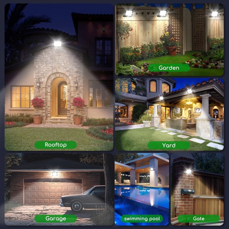 Aigostar 50W LED Kültéri Reflektor 4500 Lumen Természetes Fehér IP65 2db - 50.0 Watt