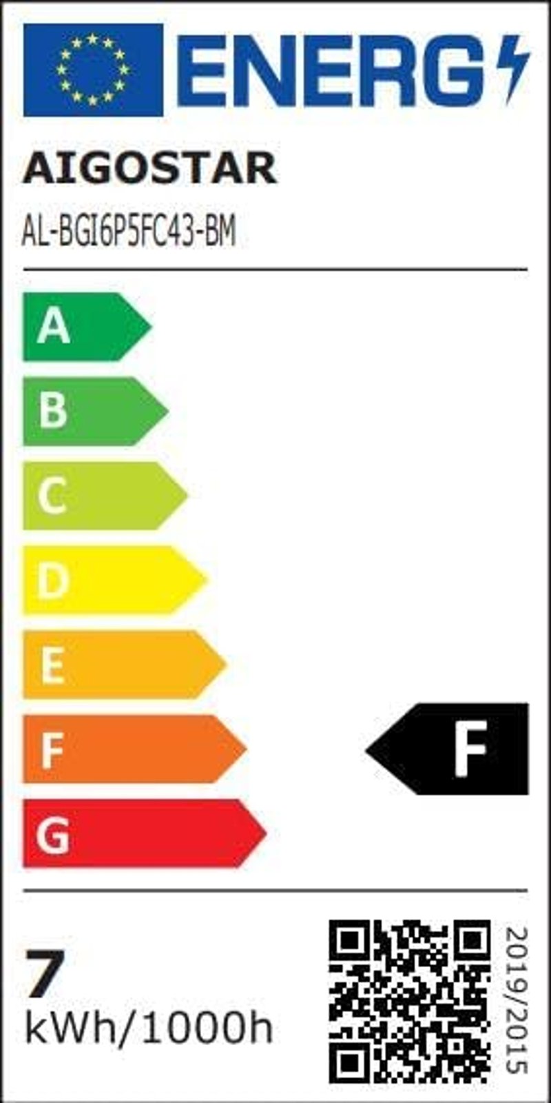 Aigostar E27 LED okos izzó Alexa kompatibilis RGB 4db Bluetooth távirányítóval - 6.5w 4 Stück, G45 E27