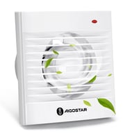 Kúpeľňový ventilátor Aigostar 120 mm, so spätnou klapkou, tichý odsávací ventilátor, 14 W, do kuchyne, WC, kúpeľne 2