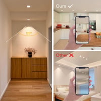Aigostar LED beépíthető spotlámpa 18W 3000K meleg fehér - Ø190-200 mm - 2 db 4