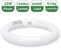 Aigostar T9 Körfluoreszcens Cső 30cm 32W Hideg Fehér G10Q Foglalat 4