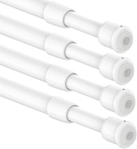 Aiitomg 4 db Fúrás Nélküli Rögzítő Rúd Szett, Függönykarnis Konyha Szekrény 45-60 cm 1