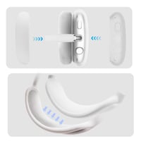 Aiivioll 3 v 1 silikónový obal pre slúchadlá AirPods Max 2024/2020 – ochranný kryt proti poškriabaniu na náušníky, mušle a hlavový most 5