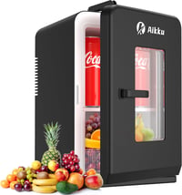 Aikku 2 az 1-ben mini hűtőszekrény 15 L, DC/AC - fekete 1