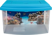 Acvariu din plastic pentru pești Aimé - 1 buc. - Rezervor din acril ușor și durabil pentru pești de apă dulce și marină 1
