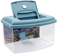Acvariu din plastic pentru pești Aimé - 1 buc. - Rezervor din acril ușor și durabil pentru pești de apă dulce și marină 3