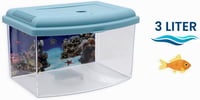 Acvariu din plastic pentru pești Aimé - 1 buc. - Rezervor din acril ușor și durabil pentru pești de apă dulce și marină 2