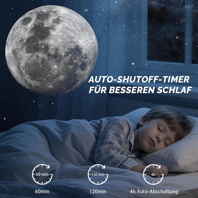 Ainael Csillagos ég vetítő és galaxis meteor éjszakai fény LED fénycsíkokkal, 2 filmkészlettel gyerekeknek és felnőtteknek