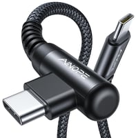 AINOPE USB-C kábel 60W 3m 2 darab fekete gyorstöltéshez 1