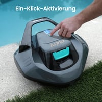 Robotický bazénový vysávač AIPER Seagull SE, bezkáblový, s akumulátorom, výdrž 90 minút, automatické parkovanie, duálny motor 6