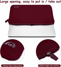 AIPIE 15.6 Colos Laptop Táska Ütésálló Üzleti Notebook Tok Piros 4