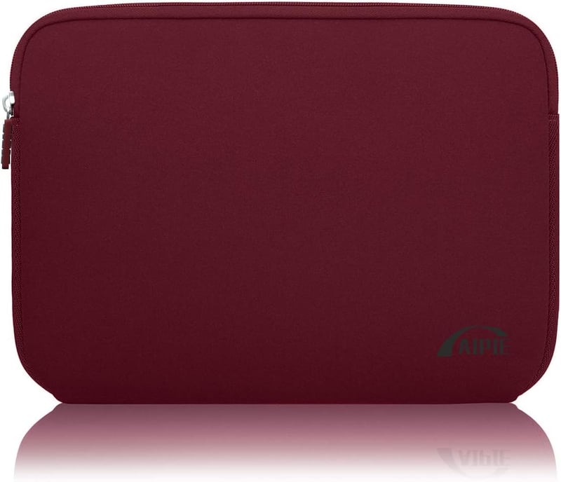 AIPIE 15.6 Colos Laptop Táska Ütésálló Üzleti Notebook Tok Piros