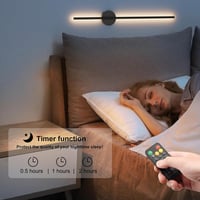 Aipsun Akkumulátoros Fali Lámpa 10000 mAh - 100 cm Vezeték Nélküli LED Világítás Távirányítóval, Tompítható, Időzíthető, Nappali, Hálószoba 7