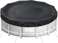 Aipwerer kerek medence takaró 460-488 cm, 493 cm átmérő, nyári-téli használat, 420D Oxford szövet - 493x30cm für 460-488cm, Diameter 280 x 20 cm 1