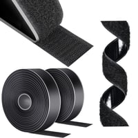 Samolepiaca suchý zips páska AiQInu 5 m x 30 mm, silná obojstranná upevňovacia páska na textil a DIY projekty, systém háčik a slučka 1