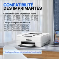 Kompatibilná atramentová kazeta AIRLYSIS 603XL pre Epson XP 2100 XP 2105 XP 2150 XP 4100 XP 4105 XP 4150 XP 3100 XP 3105 XP 3150 WF 2810 WF 2830 - 10 ks 2