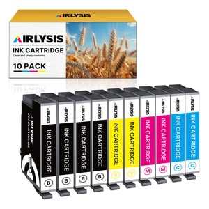 AIRLYSIS 603XL kompatibilni spremnik s tintom za Epson XP 2100 XP 2105 XP 2150 XP 4100 XP 4105 XP 4150 XP 3100 XP 3105 XP 3150 WF 2810 WF 2830 - 10 kom
