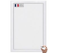 Airope 300x600 mm Biele oceľové revízne dvierka s posuvným mechanizmom a západkou, na strop a stenu, otváranie vľavo/vpravo, pre vodomery, vane a potrubia 1