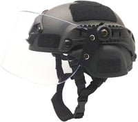 Taktická airsoftová prilba MICH 2000 s držiakom na NVG a ochrannou maskou proti vandalizmu na paintball, CS a outdoorové hry pre dospelých 1