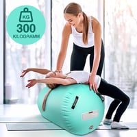 Airtrack Matte 100/120 cm Felfújható Tornaszőnyeg Gimnasztikai Henger 4