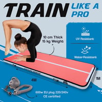 AirTrack Nordic Home Special Edition 4m Coral Tornaszőnyeg Pumpával 3