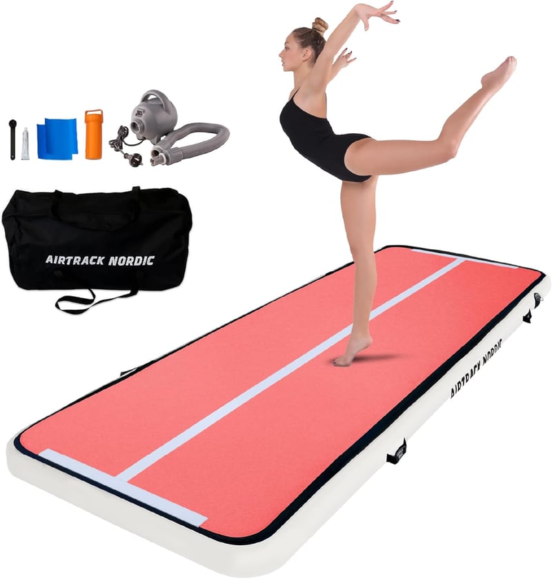AirTrack Nordic Home Special Edition 4m Coral Tornaszőnyeg Pumpával