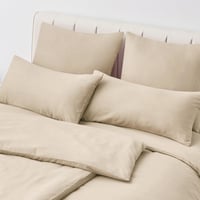 Aisbo Obliečka na vankúš 40x80 cm 2 ks – Khaki obliečka z mikrovlákna so zipsom, Oeko-Tex, mäkká a nežehlivá 9