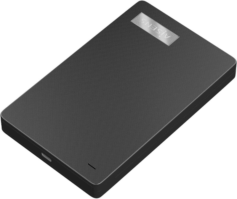 AISENS ASE-2541B Külső Merevlemez USB 3.0 Hordozható Adattárolás