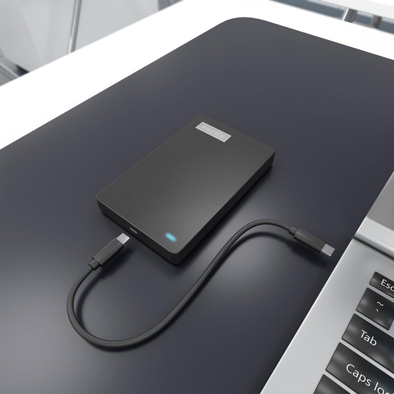 AISENS ASE-2541B Külső Merevlemez USB 3.0 Hordozható Adattárolás