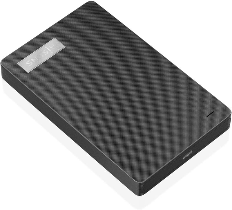 AISENS ASE-2541B Külső Merevlemez USB 3.0 Hordozható Adattárolás