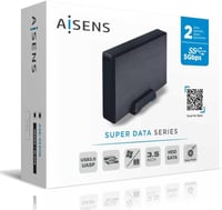 AISENS ASE-3530B külső HDD ház 3,5"-os SATA meghajtókhoz, USB 3.0 - fekete 3