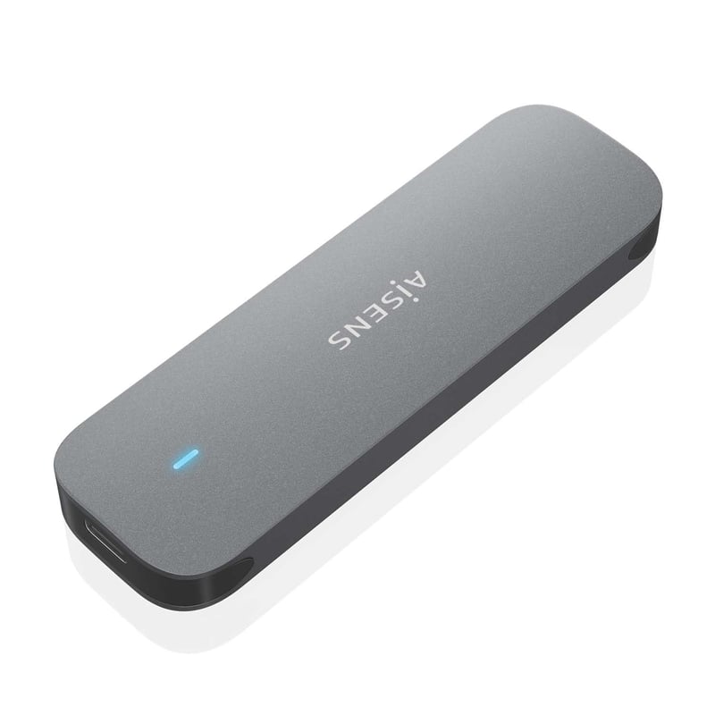 Carcasă HDD externă AISENS ASM2-006GRY M.2 NGFF SATA USB 3.1 GEN1 Gri