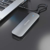 Carcasă HDD externă AISENS ASM2-006GRY M.2 NGFF SATA USB 3.1 GEN1 Gri 5