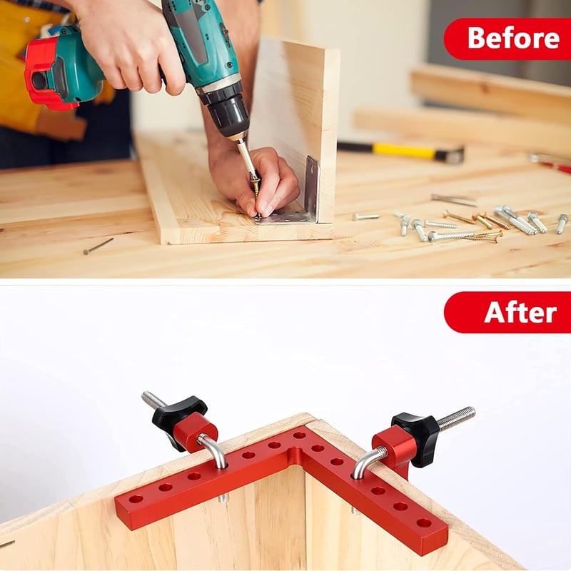 Aisny 4 db 90 fokos szögklemm 14 cm fafaragáshoz és DIY projektekhez