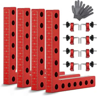 Aisny 4 db 90 fokos szögklemm 14 cm fafaragáshoz és DIY projektekhez 1