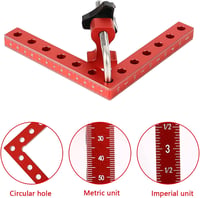 Aisny 4 db 90 fokos szögklemm 14 cm fafaragáshoz és DIY projektekhez 5