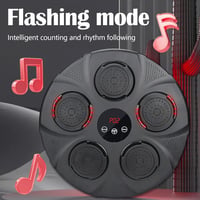 Aisny Bluetooth Zenés Boxgép - 9 Módú Fali Edzőeszköz RGB Világítással, Állítható Boxzsák Férfiaknak és Nőknek, Erőnlét Fejlesztéshez és Fog 2