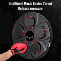 Aisny Bluetooth Zenés Boxgép - 9 Módú Fali Edzőeszköz RGB Világítással, Állítható Boxzsák Férfiaknak és Nőknek, Erőnlét Fejlesztéshez és Fog 7
